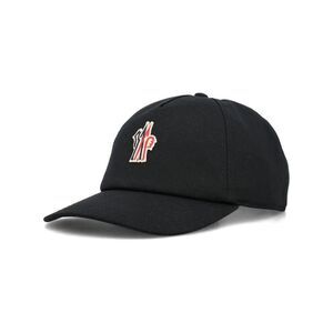 Moncler Men Grenoble: Logo Cotton Baseball Cap